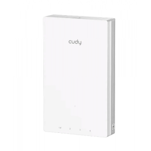 Точка доступу настінна WiFi 6 Cudy AP3000 Wall з підтримкою Mesh дводіапазонна гігабітна AX3000