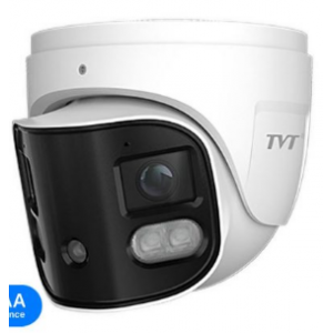 IP-відеокамера панорамна 4Mp*2 TVT TD-9585E3B-DP f=2.8mm, ІЧ+LED підсвічування, 2 мікрофони
