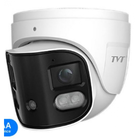 IP-відеокамера панорамна 4Mp*2 TVT TD-9585E3B-DP f=2.8mm, ІЧ+LED підсвічування, 2 мікрофони