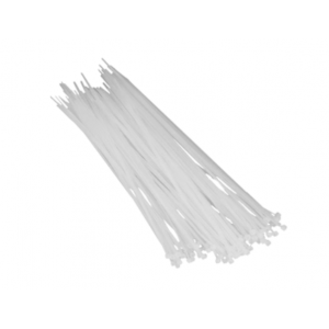 Courbi 200 x 4,8 (100шт) Хомут белый