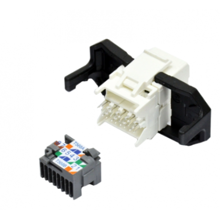 Модуль Keystone UTP RJ45 кат. 5e, білий, Corning Corning FQ100020723