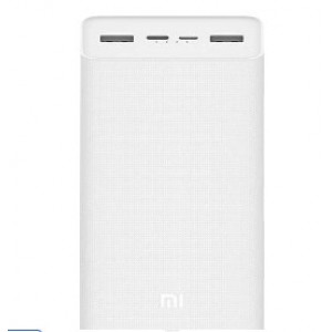 Повербанк Xiaomi Mi Power Bank 3 30000 mAh 24W Fast Charge PB3018ZM White (VXN4307CN)