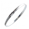 APRO W1 25-40мм (50шт) Хомут червячный оцинкованный