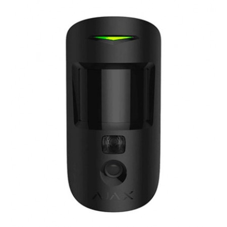 Ajax Superior MotionCam HD (PhOD) Jeweller black с камерой Беспроводной извещатель движения