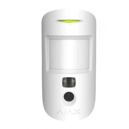 Ajax Superior MotionCam HD (PhOD) Jeweller white с камерой Беспроводной извещатель движения