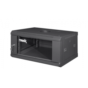 Trinix TRX-6U/600x450x370 Black Коммутационный шкаф