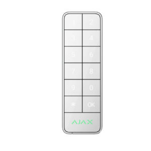 Ajax Superior Keypad Outdoor Fibra white Проводная клавиатура