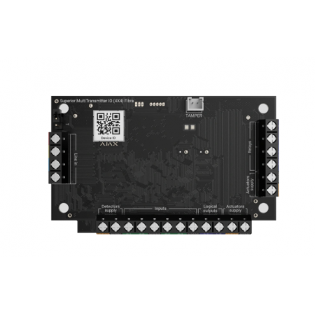 Модуль для інтеграції Ajax Superior MultiTransmitter IO (4X4) Fibra 8ми дротових пристроїв