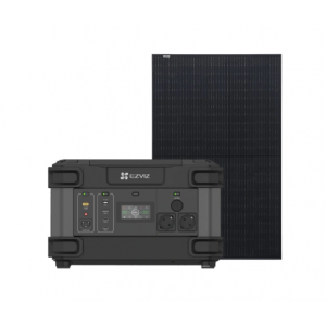 Ezviz CS-PS1300 (CN066)(FR) + Risen Solar RSM40-8-400MB Full Black Система автономного питания однофазная