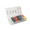 (E0508w-550 E2508b-100,E1008r-350,E1508bl-300,E4009gr-70,E7508gr-400,E6012y-50,E1012r-30) Набор клемм/наконечников 1800шт. Photo 1