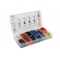 (E0508w-200, E7508g-200, E1008r-200, E1508bl-250, E2508b-250, E4009g-50, E6012y-25, E1012r-25) Набор клемм/наконечников 1200шт. Photo 1