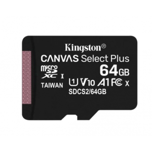 Kingston microSDXC 64GB (SDCS2/64GBSP) Карта памяти