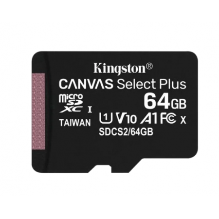 Kingston microSDXC 64GB (SDCS2/64GBSP) Карта памяти