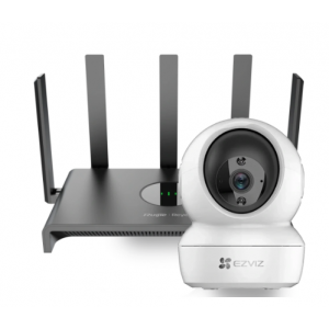 Ezviz CS-H6c (4MP,W1) + Reyee RG-EW1300G Комплект
