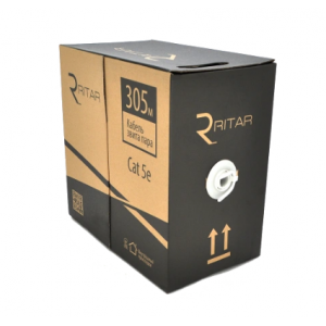Кабель Ritar КНПП UTP (4*2*0.51) 4p 24 AWG ПЕ (305м)