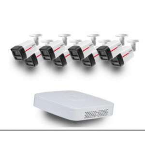 (8х DH-IPC-HFW2449TL-S-PRO +1 х NVR2108-I2) Dahua WizColor Kit - Buy and Try!