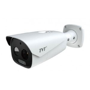 Тепловизионная IP-видеокамера TVT TD-5463E1-VT2(19/PE) Thermal 640*512 f=19mm Optical 5Mp f=8mm
