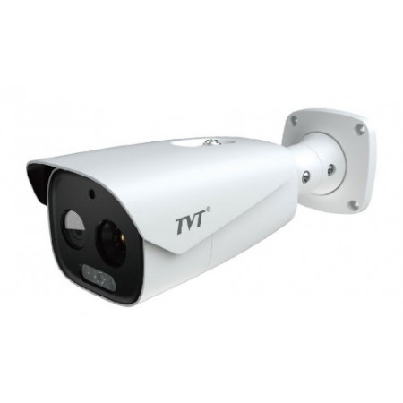 Тепловизионная IP-видеокамера TVT TD-5463E1-VT2(19/PE) Thermal 640*512 f=19mm Optical 5Mp f=8mm