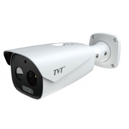 Тепловизионная IP-видеокамера TVT TD-5463E1-VT2(25/PE) Thermal 640*512 f=25mm Optical 5Mp f=12mm