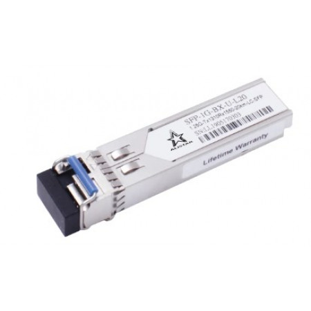 Модуль ALISTAR SFP-1G-BX-U-L20 SFP 1G 1SM WDM LC 20KM TX1310/RX1550nm DDM