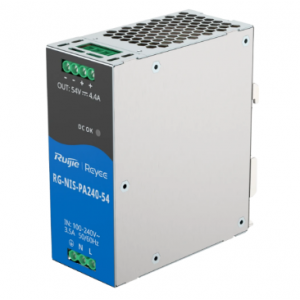Блок живлення Ruijie RG-NIS-PA240-54 AC/DC 54В 4.4А 240 Вт на DIN-рейку