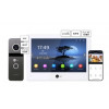 Neolight ALPHA Hybrid + SOLO IPW Graphite с уголком, PoE адаптер для вызовной панели Комплект видеодомофона