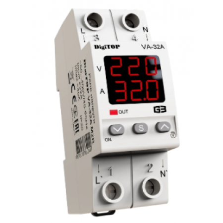 DigiTop VА-32A M2R Реле напруги