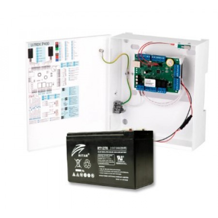 U-Prox IP400 IP + Ritar 12V 7Ah RT1270 Комплект приладу доступу та акумулятор