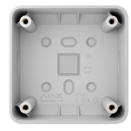 Ajax SurfaceMounting box white Монтажная коробка