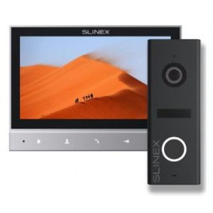 Slinex SK-07 grey + ML-17HR graphite Комплект відеодомофон + панель виклику