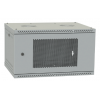 IPCOM 4U 600x350 дверь перфорация (серая) Шкаф телекоммуникационный