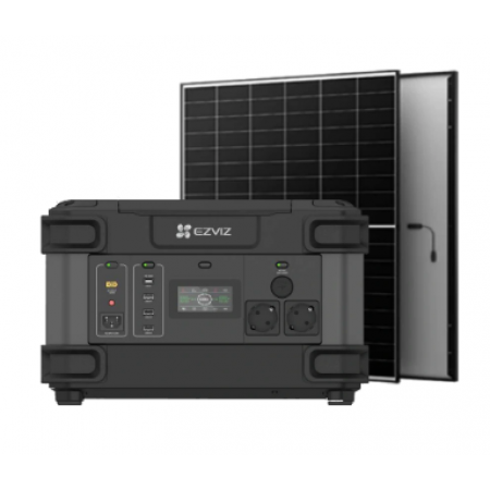 Ezviz CS-PS1300 (CN066)(FR) + AIKO-A475-MAH54Mw 475 Вт Система автономного живлення однофазна