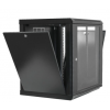 Шкаф 19"12U, 600х600х640мм акриловое стекло, черная
