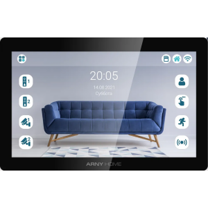 Відеодомофон ARNY AVD-950A 2Мп 9'' Wi-Fi IPS, Black