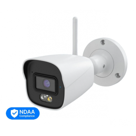 P-видеокамера с WiFi 6 5Mp TVT TD-9451S4-C(D/WP/AW2) White f=2.8mm, ИК+LED-подсветка, с микрофоном