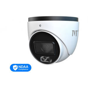 IP-відеокамера 8Mp TVT TD-9584S4L-C(D/PE/AW2) White f=2.8mm, ІЧ+LED-підсвічування, з мікрофоном