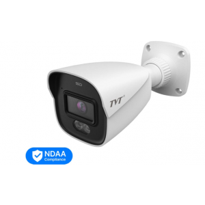 IP-відеокамера 8Mp TVT TD-9481S4L-C(D/PE/AW2) White f=2.8mm, ІЧ+LED-підсвічування, з мікрофоном