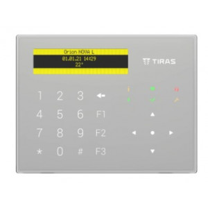 Клавіатура Tiras K-GLCD+(white)