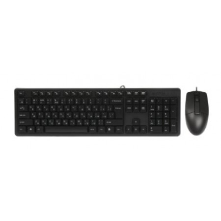 Комплект клавіатура+мишка A4Tech KK-3+OP-330 USB