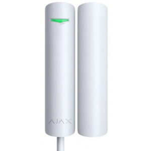 Ajax DoorProtect Fibra white Дротовий магнітоконтактний сповіщувач