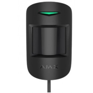 Ajax MotionProtect Fibra black Дротовий сповіщувач руху