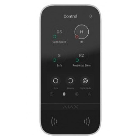 Ajax KeyPad TouchScreen (8EU) white Клавіатура