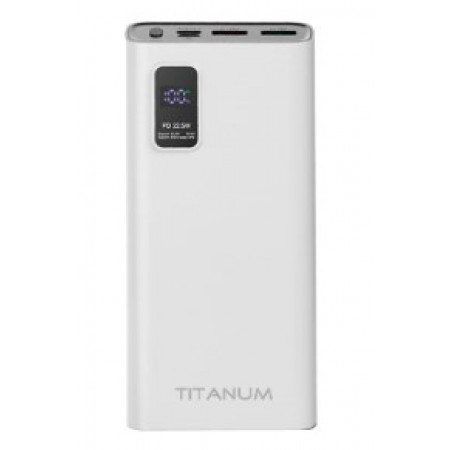 TITANUM 727S 20000mAh 22.5W White Повербанк