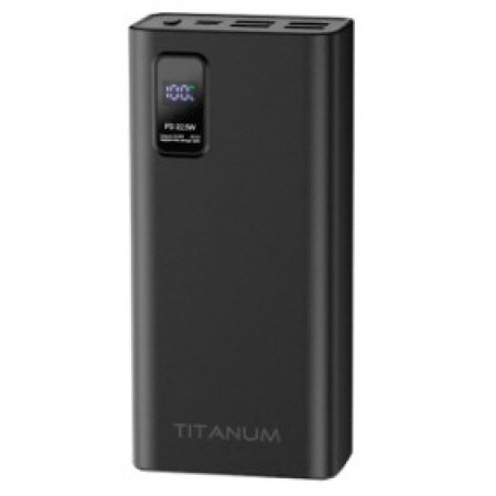 TITANUM 728S 30000mAh 22.5W Black Повербанк