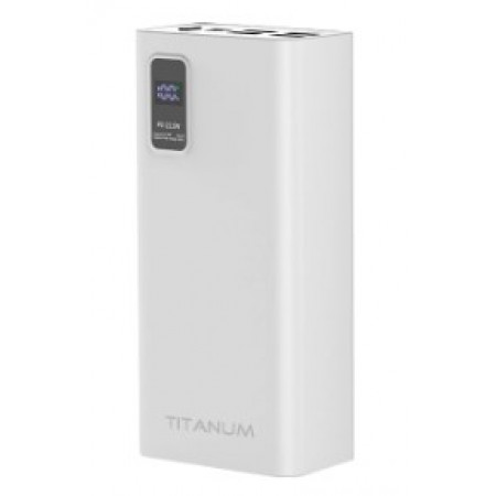 TITANUM 728S 30000mAh 22.5W White Повербанк