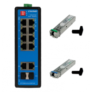 EW-PIS1712-8FE + SFP-1.25G-20KM-TX/RX Комплект