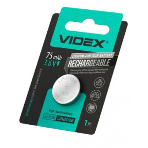 Videx LIR2032 BLISTER CARD Аккумулятор литиевый