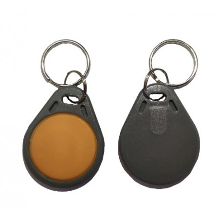 KEYFOB EM Grey/Yellow RFID брелок