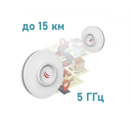 MikroTik DISC Lite5 ac (RBDiscG-5acD) 5GHz Wi-Fi точка доступа с усиленной антенной