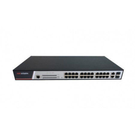 DS-3E2326P керований комутатор PoE з 24 портами Fast Ethernet